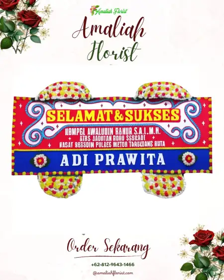 Papan Bunga Ucapan Selamat Gumelem Kulon